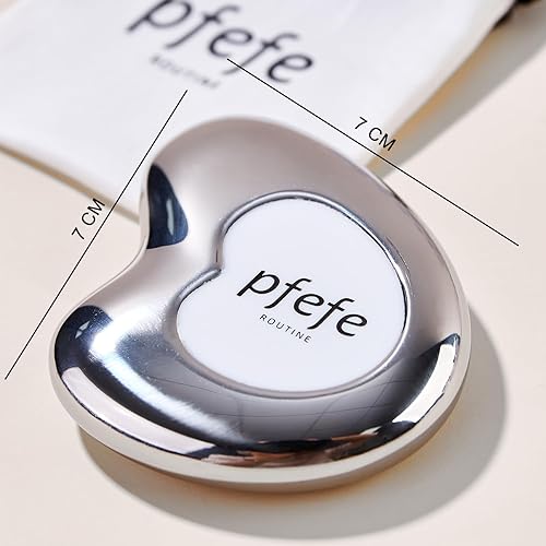 Miniatura 4 de Acero inoxidable Cryo Gua Sha - Gua Sha Herramientas de Belleza Facial - Cuidado de la piel de metal Gua Sha para cuerpo SPA Cara Cuello Ojo