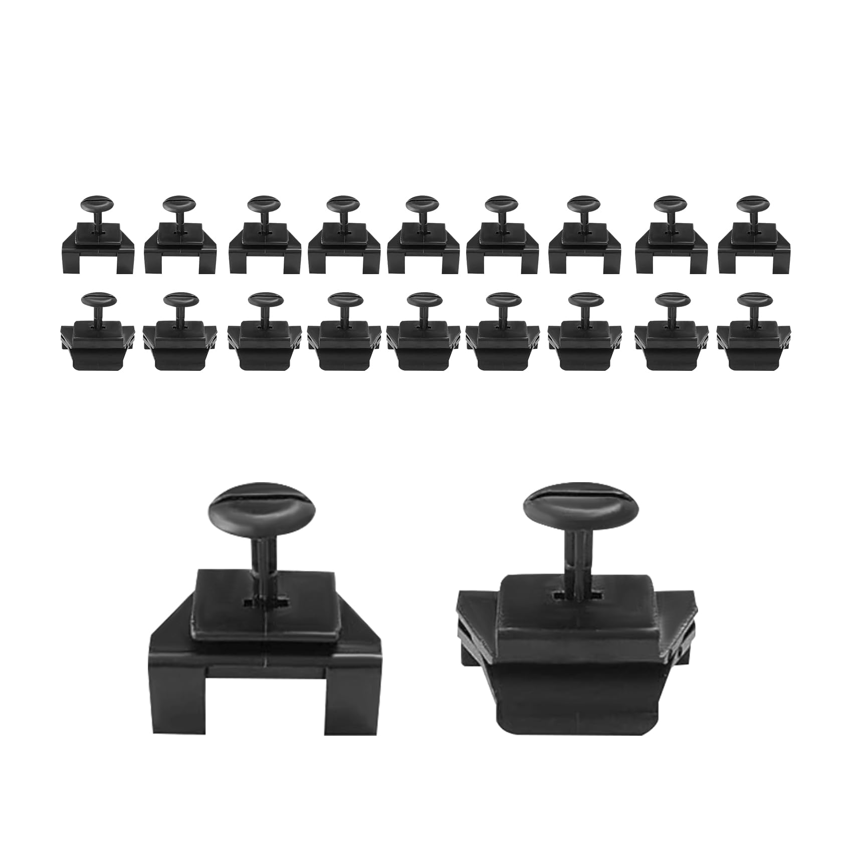 20PCS Front Fender Bumper Cover Clip Pin Kit, Car Bumper Clips, 53879-58010 47749-58010 Engine Under Cover Push-Type Retainer Clips Replacement for Toyota Lexus Tacoma Avalon Camry Corolla