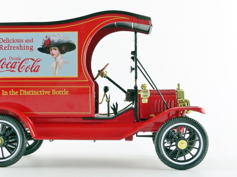 1917 Ford Model T Cargo Van Coca-Cola Drink Delicious