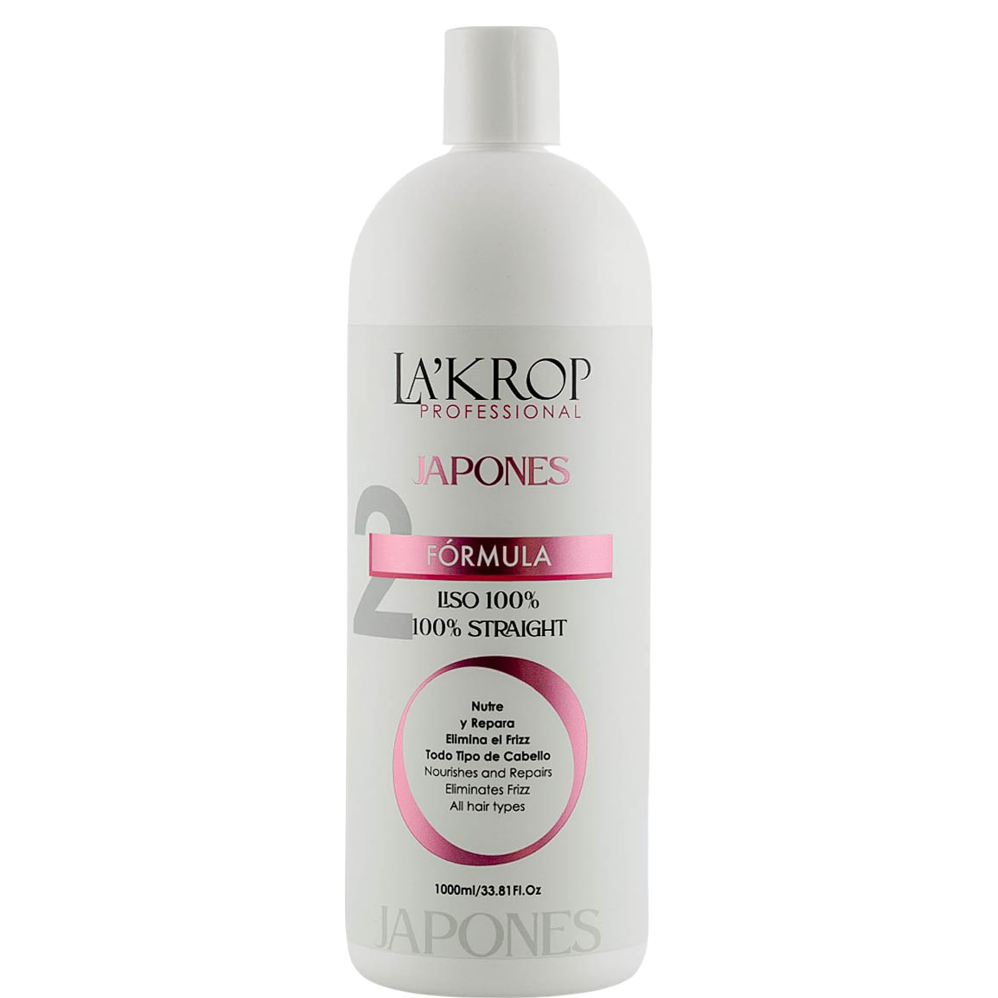 LA ' KROP - Japanese Keratin Hair Straightening Treatment - Liso Japones - Permanent Keratin for Smooth Hair