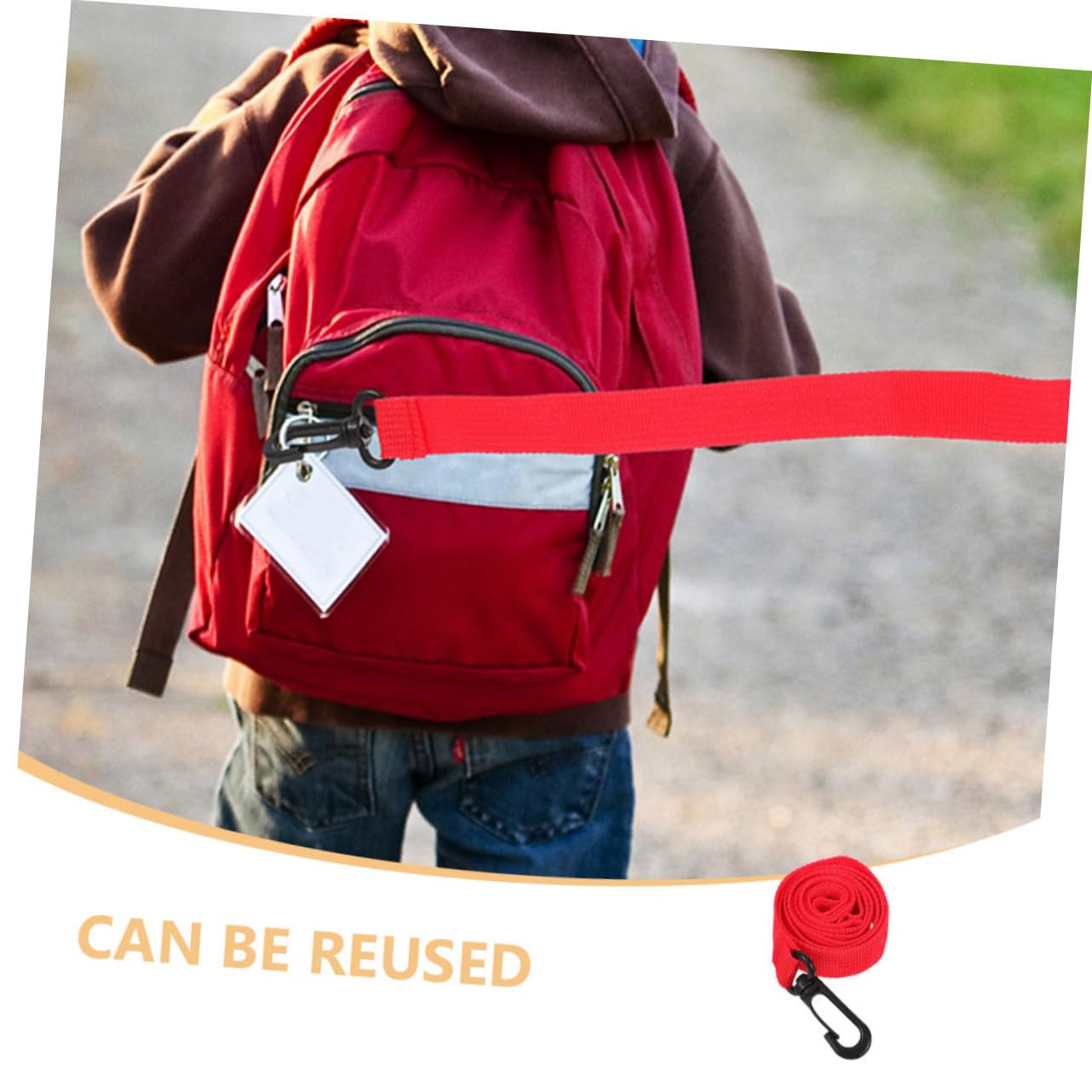 YARNOW 5pcs Kids Safety Leash Walking Rope for Toddlers Detachable Child Leashes with Hook Outdoor Use Reflective Safety Harness for Boys and Girls