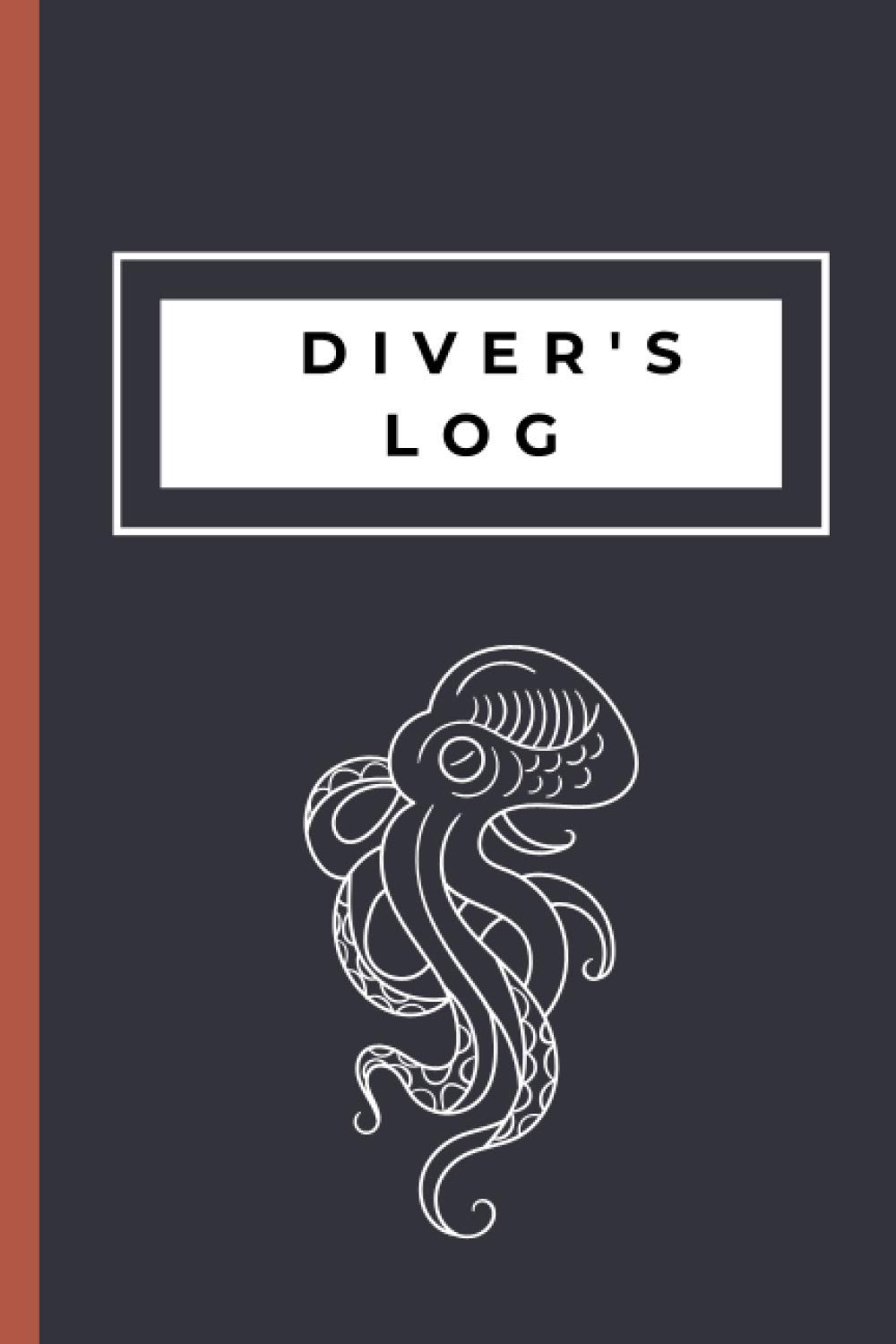 Diver's Log Book: Simple Clear & Easy Scuba Diving Logbook, Pocket Size, Track & Record 126 Dives (Diving log books)