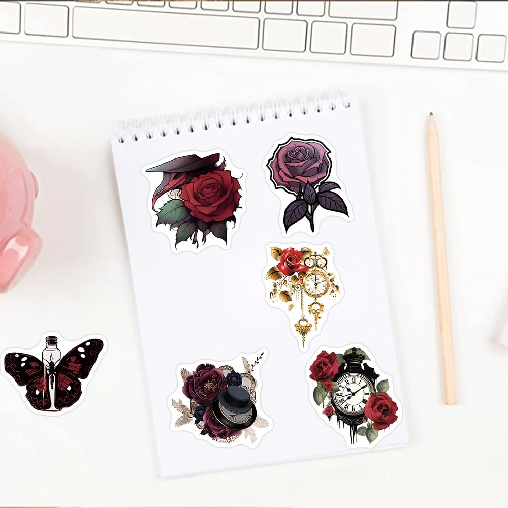Amazon.com: Gothic Steampunk Sticker Pack – 50-Piece