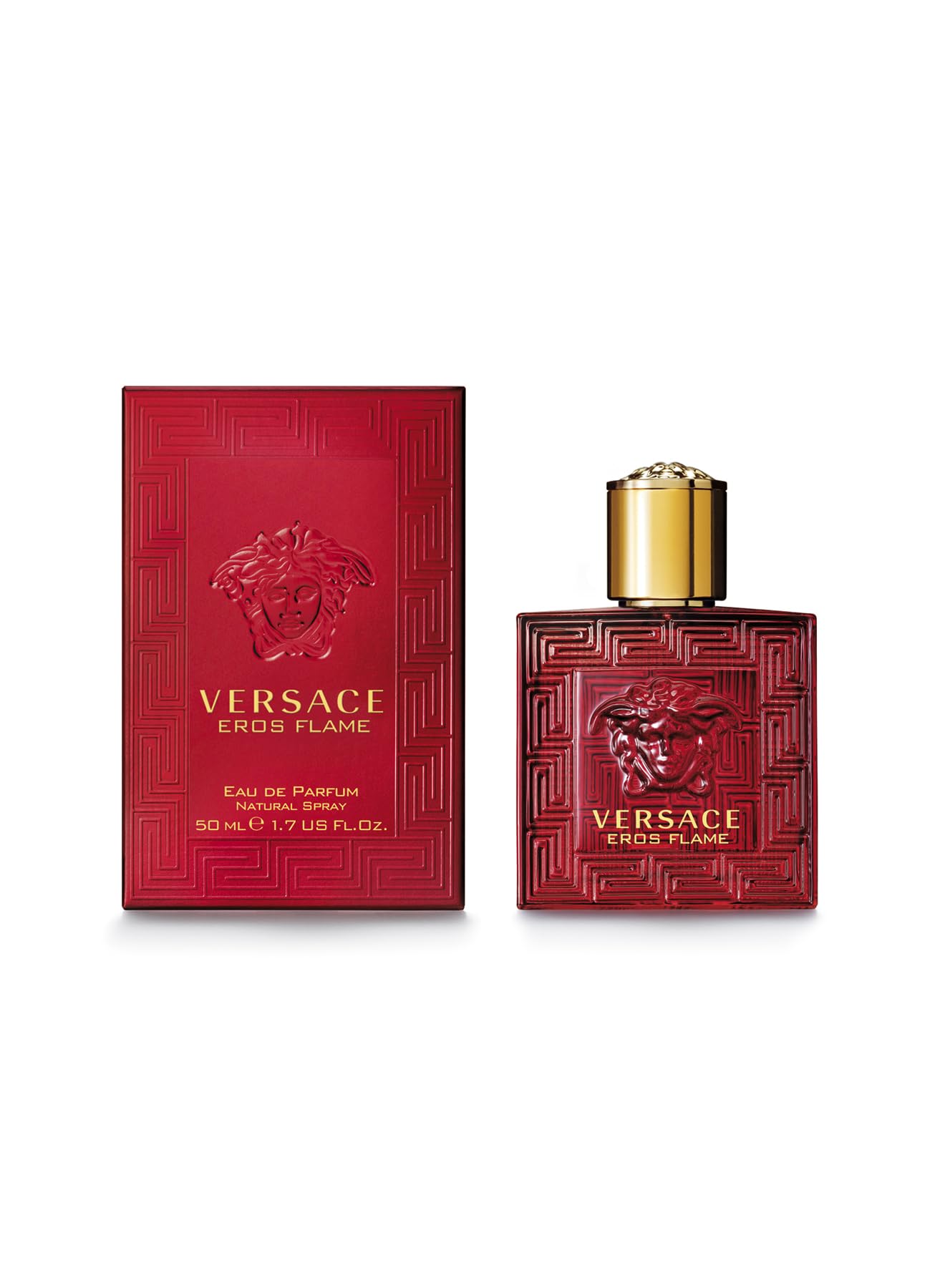 Amazon.com : Versace Eros Flame for Men 1.7 oz Eau de Parfum Spray