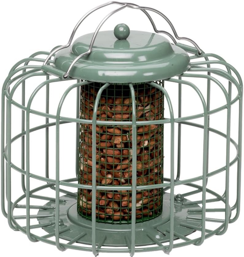 The Nuttery NT055 Round Peanut/Sunflower Seed Feeder, Mini