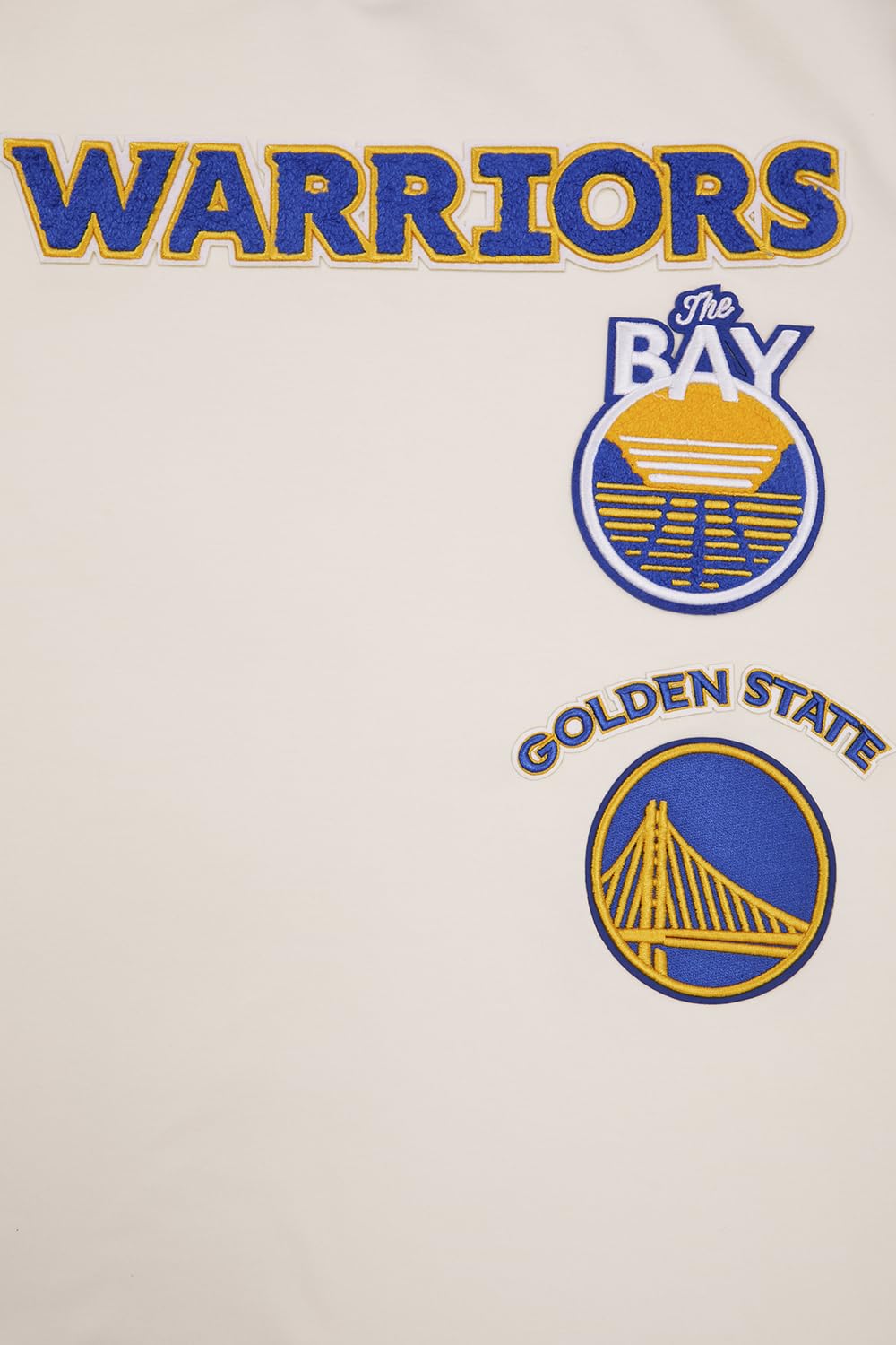 Pro Standard Męska koszulka NBA Golden State Warriors Retro Classics S/S, Skorupka jajka/królewski błękit, L