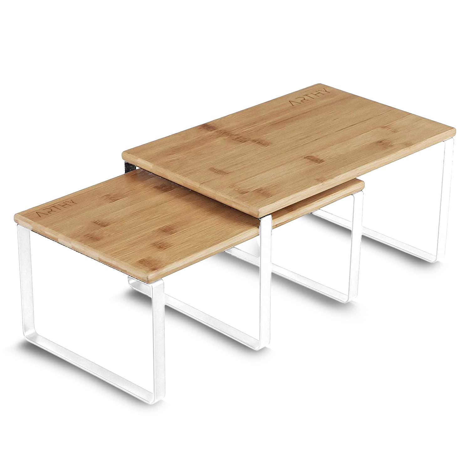 Buy ARTHY Kitchen Organizer [Set of 2], Kitchen Stackable