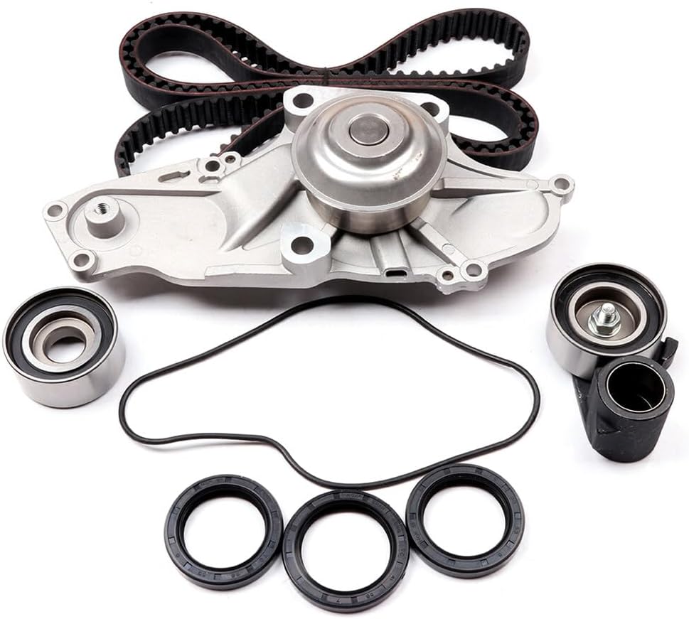 ASAPE TS26329 Timing Belt Kit with Water Pump Fit for 2005-2009 for H-ONDA Odyssey 2003-2007 for H-ONDA Accord 2004-2008 for Acura TL