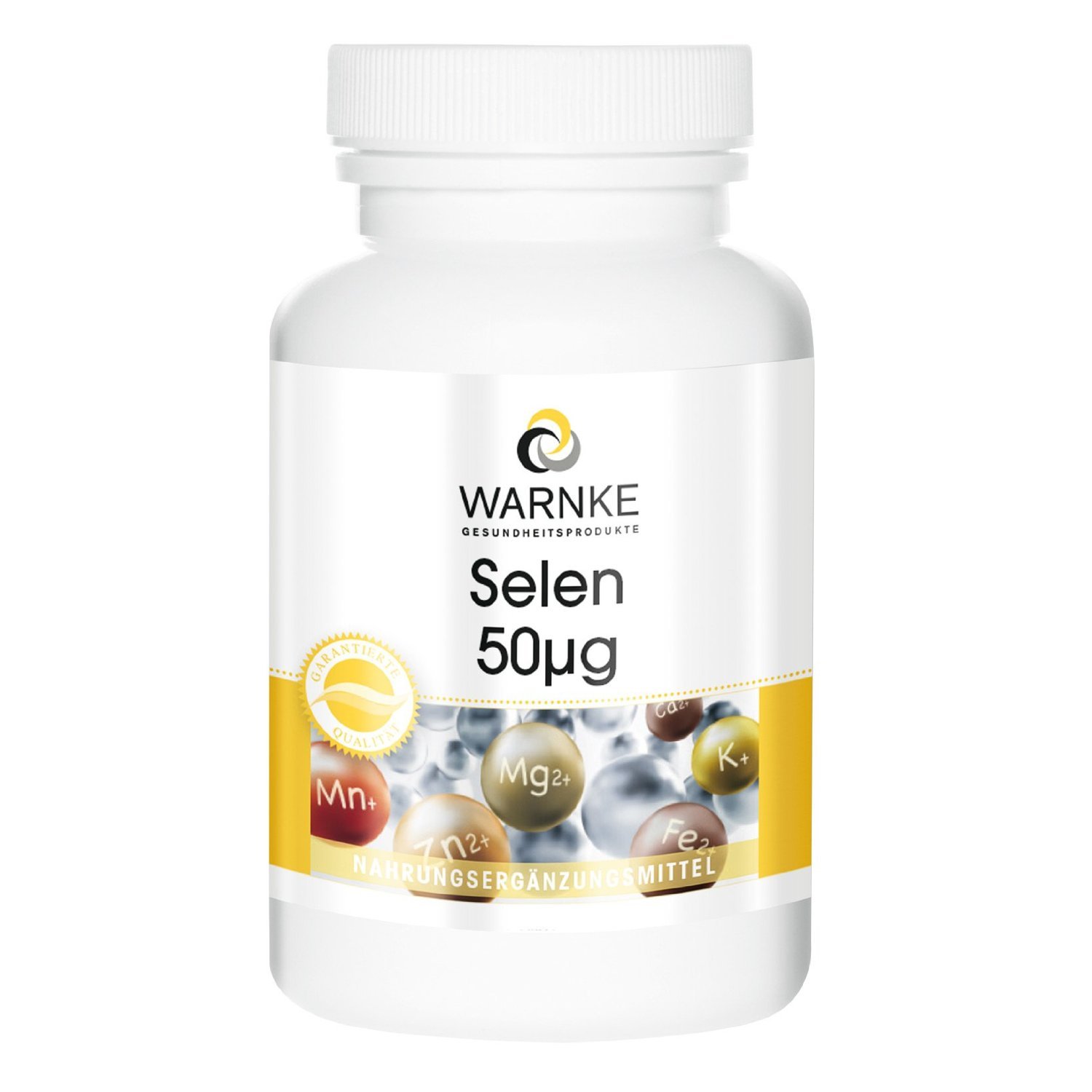 Selenio 50 mcg - 100 compresse - Antiossidante | Warnke Vitalstoffe - Qualità da farmacia tedesca