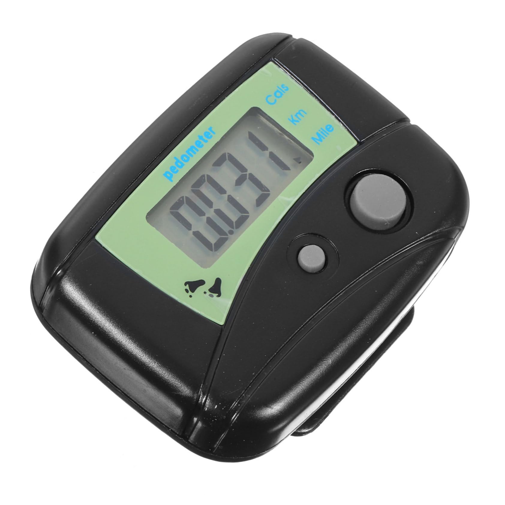 POPETPOP Lot de 10 Podomètres De Marche Compteur De Pas Podomètre Numérique Compteur De Calories Facile À Utiliser Batterie Noire