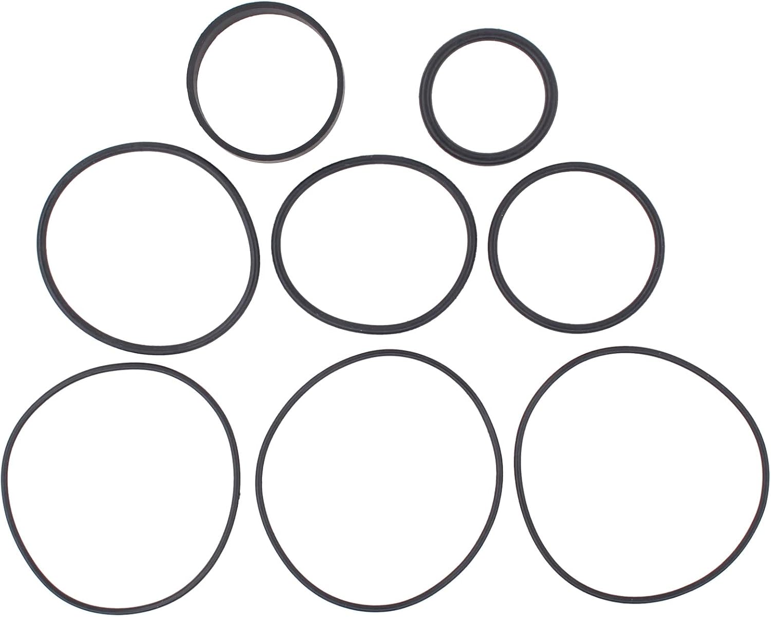 ApplianPar Coil Roofing Nailer O-Ring Gasket Kit for Hitachi NV45AB NV45AB2 NV50AP NV50AP2 NV45AE Power Tool 883892 877767