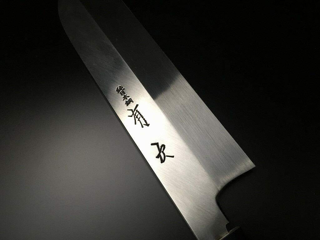 紀親 水本焼き 白鋼 薄刃 240 紀親 水本焼き 白鋼