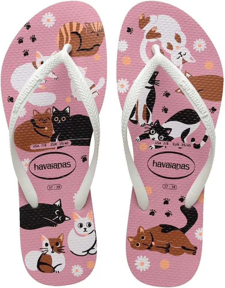 Chinelo Infantil Slim Pets Cachorro Gato