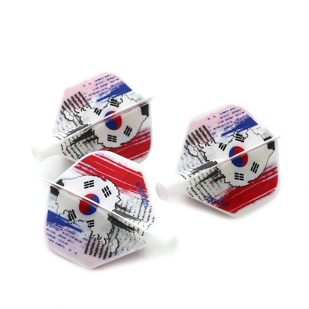 CUESOUL TERO AK4 Dart Voli Forma Standard con Motivo Raffinato, Set di 3 Pezzi
