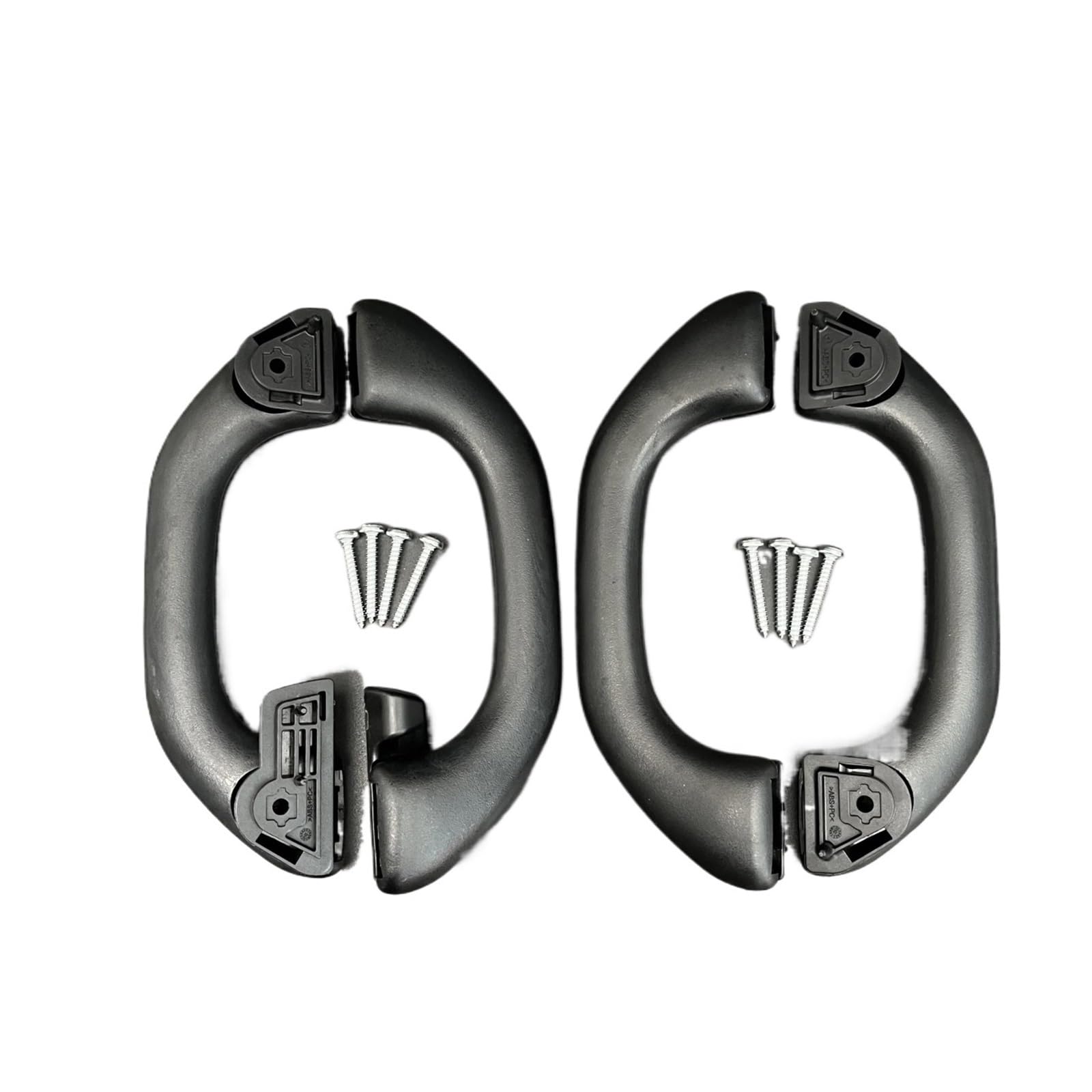 Fhcbutae 2Pc Front 2Pc Rear For Vw For Golf 4 Gti R32 For Polo 9N For Jetta Mk4 For Bora A4 Interior Roof Ceiling Grab Pull Handle 6N0857607l 6N0857607k(2Pc Front 2Pc Rear)