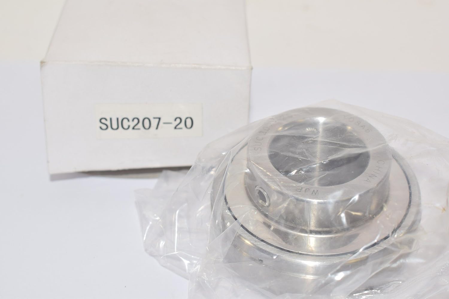 New WJB SUC207-20, Stainless Steel Bearing Inserts 1-1/4''