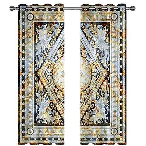 Rideaux isolants thermiques à oeillets anti bruit 3D - 3