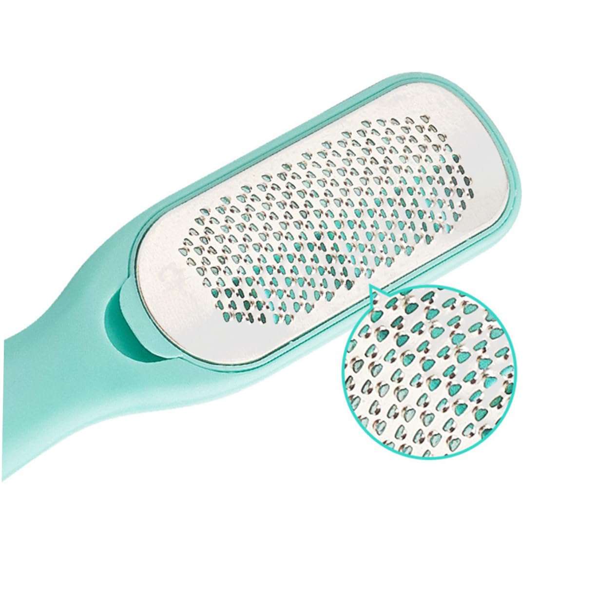 HAKIDZEL 1pc Pedicure Foot Care File Foot Razor for Dead Skin Metal Scrubber Metal Scraper Body Wash Wipes Heel Scrubber Stainless Spatula Razor Blade Scraper Foot Pumices Feet Foot Scraper