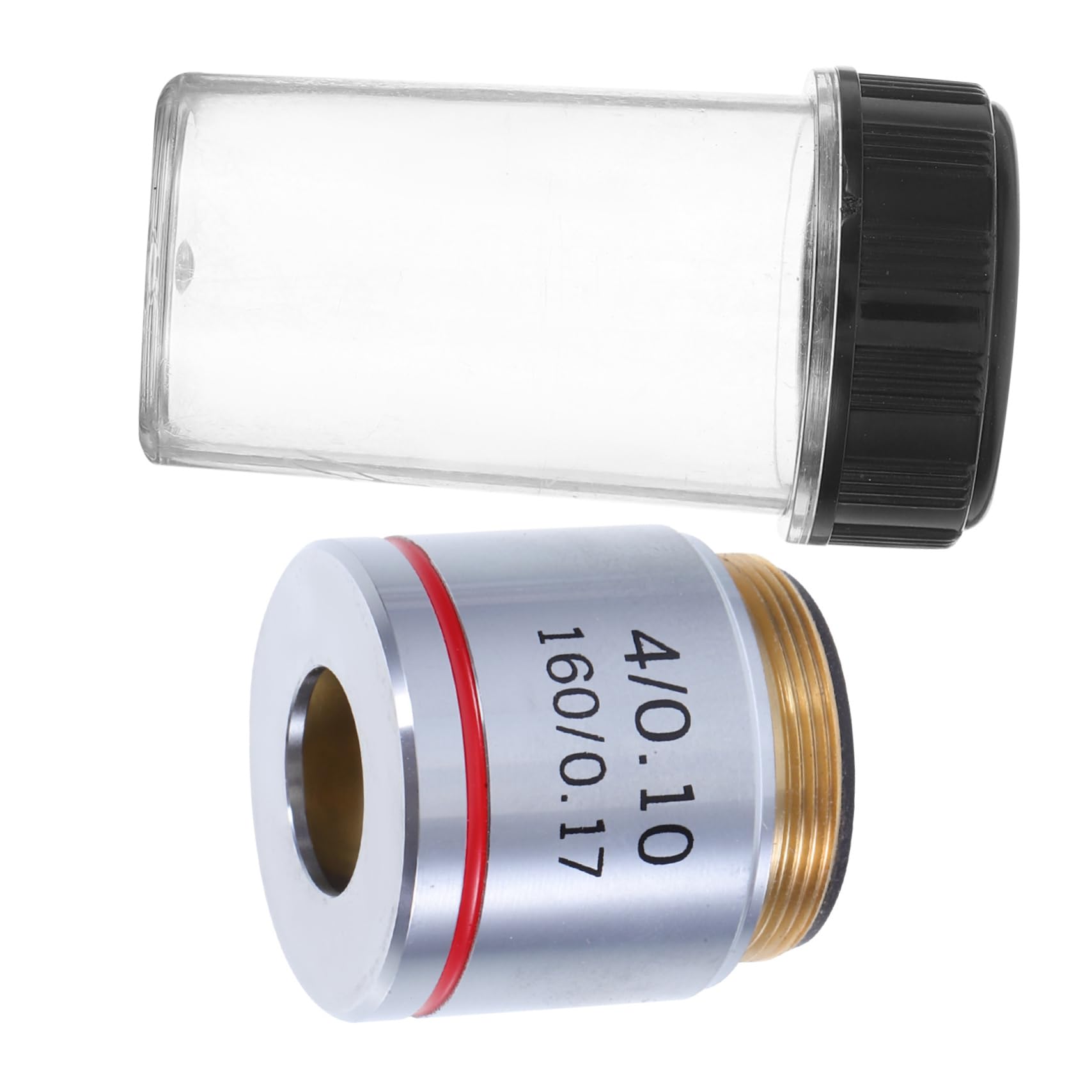 GLEAVI Upgrade Your Microscope: 4X Objective Lens for High-Resolution Detailed Observation and Accurate Imaging