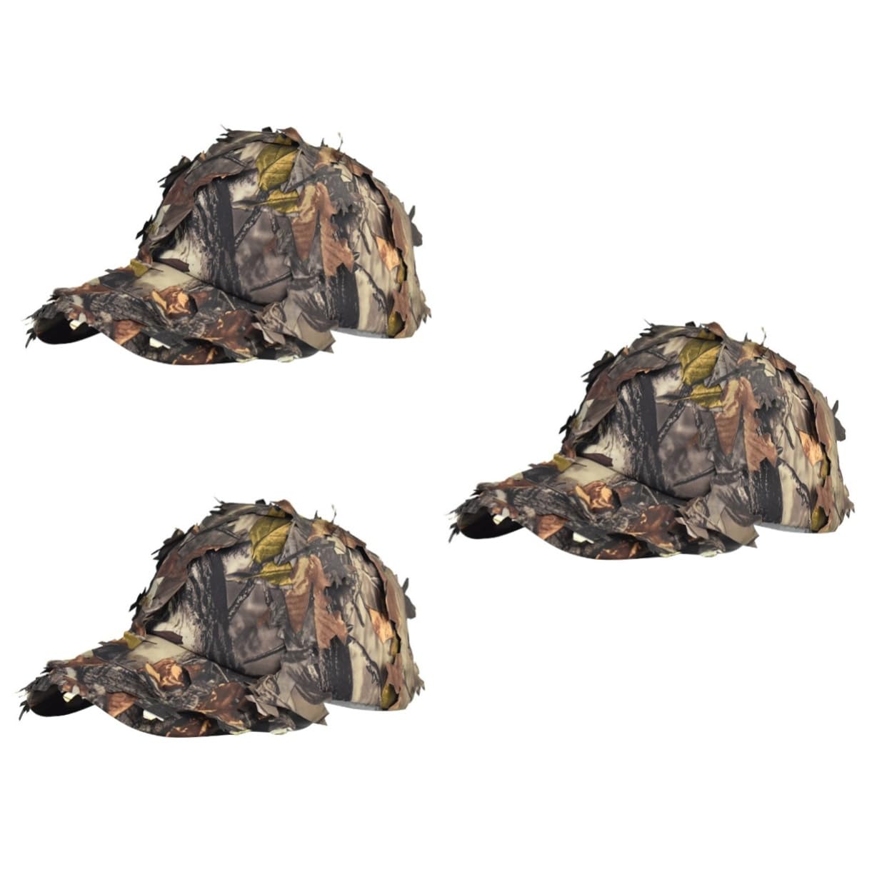 PACKOVE Gorra de béisbol de Camuflaje Largo Sol Sombreros para Hombres Sombrero de Sol de los Hombres Sombreros de Disfraz al Aire Gorra de Camuflaje para Exteriores Yellow