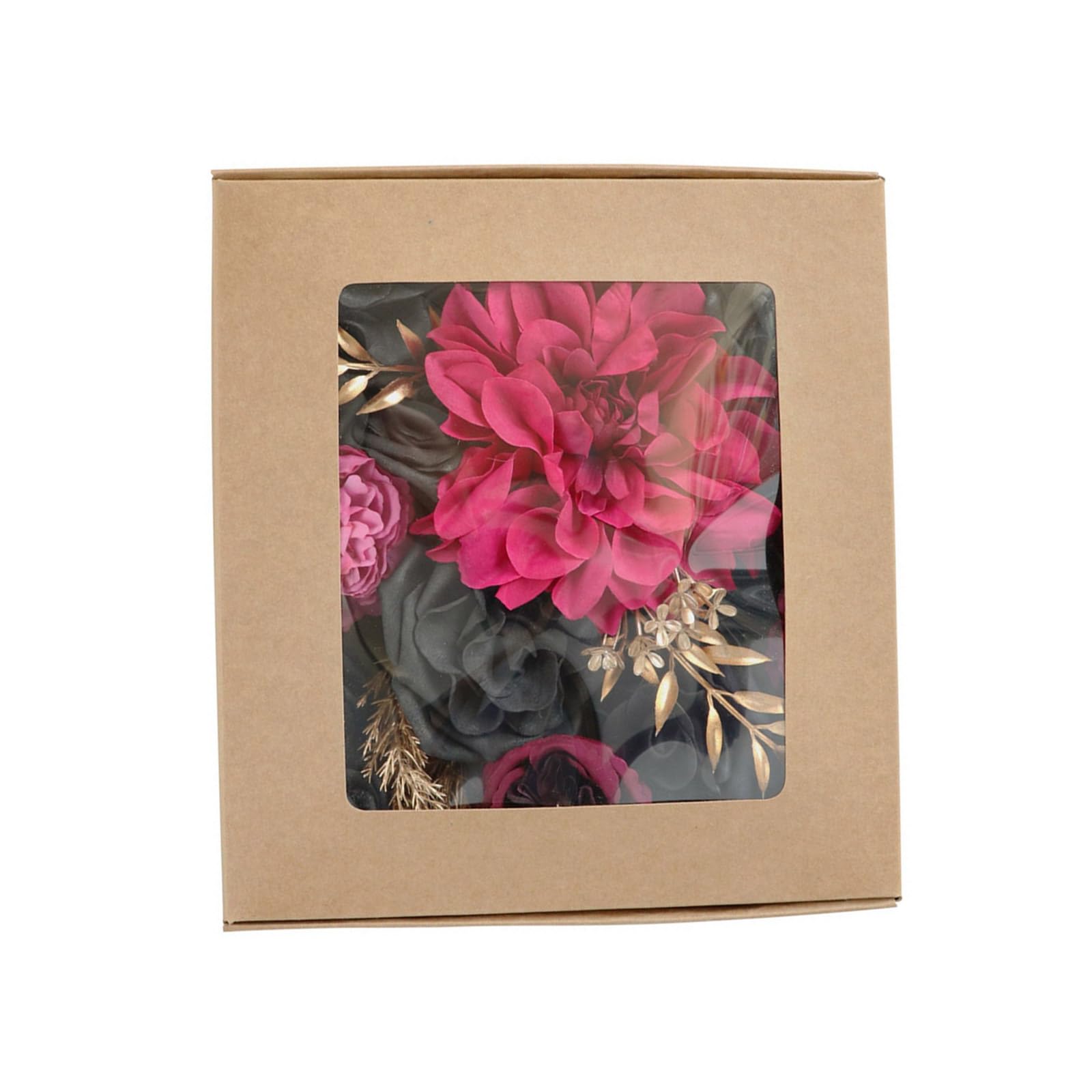 Buxuaaaa Hh409 Sophisticated Flower Storage Box Elegant Birthday Party Decoration Flower Case Bouquets Packaging Container Mother Day Present