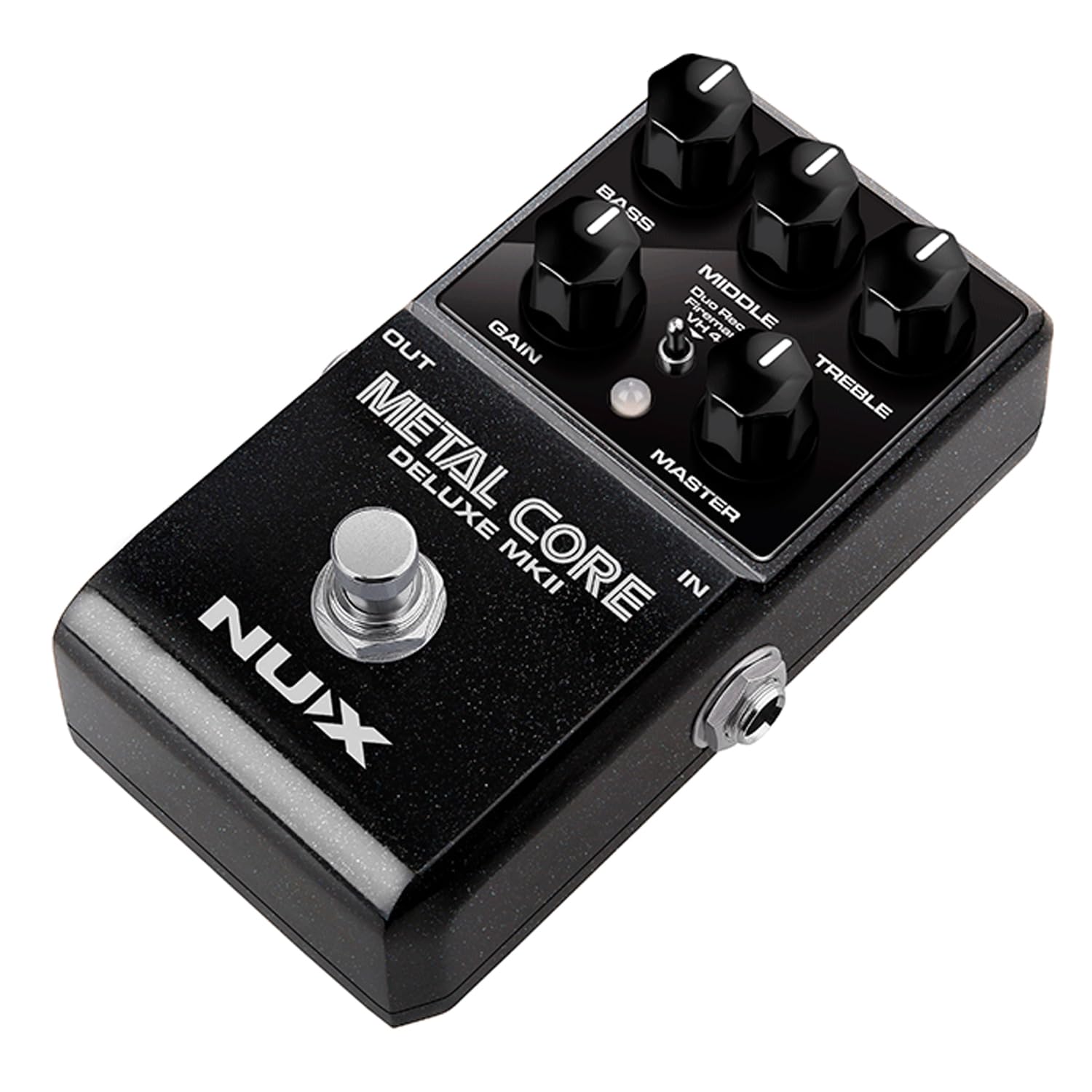 NU-X | Metal Core Deluxe mkII Pedale Con 3 Selezionabili Ad Alto Guadagno Valvole Amp Modelli