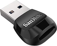 Vista 2 de Lector de tarjetas SanDisk (2 unidades) MobileMate USB 3.0 para tarjeta de memoria MicroSD (SDDR-B531-GN6NN) paquete con (1) adaptador Everything
