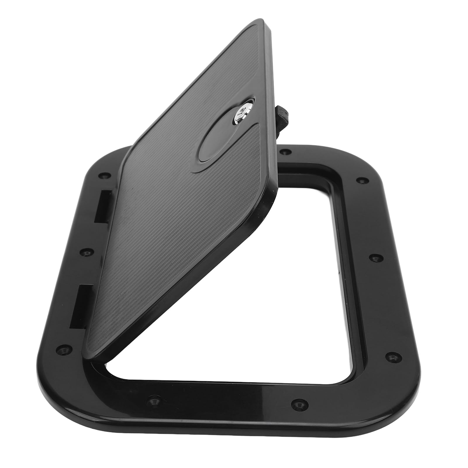 Bnineteenteam Cubierta para Escotilla de Barco, Escotilla de Acceso Marino ABS Resistente, 14,96x11,02 Pulgadas con Cerradura de Seguridad para Yates, Vehículos Recreativos y Pontones