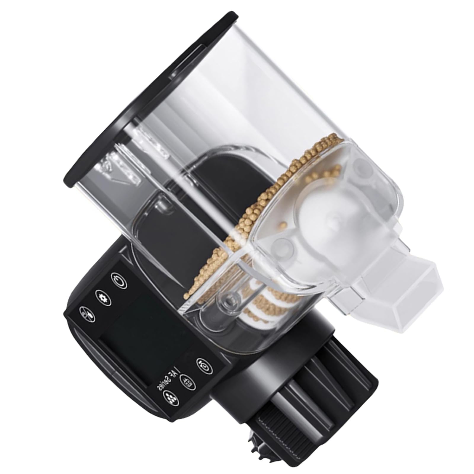 Automatic Fishtank Feeder Digital Timer Control Quiet Feeding Device for Feeding Easy Maintenances Aquariums Automatic Feeder