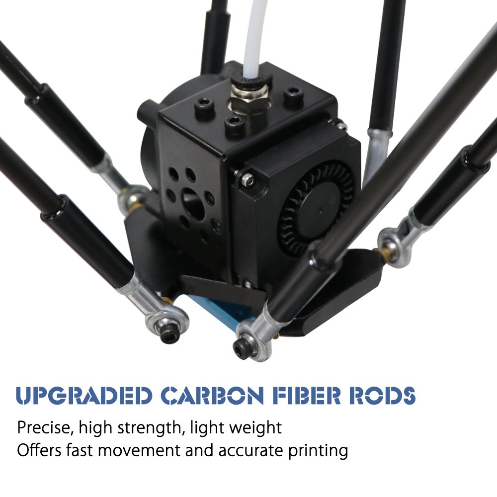 ANYCUBIC Delta 3D Printer Update Linear Plus Version with Auto Leveling Modular Assembly