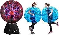 Vista 1 de Theefun Bola de plasma de 8 pulgadas y bolas de parachoques inflables de 36 pulgadas
