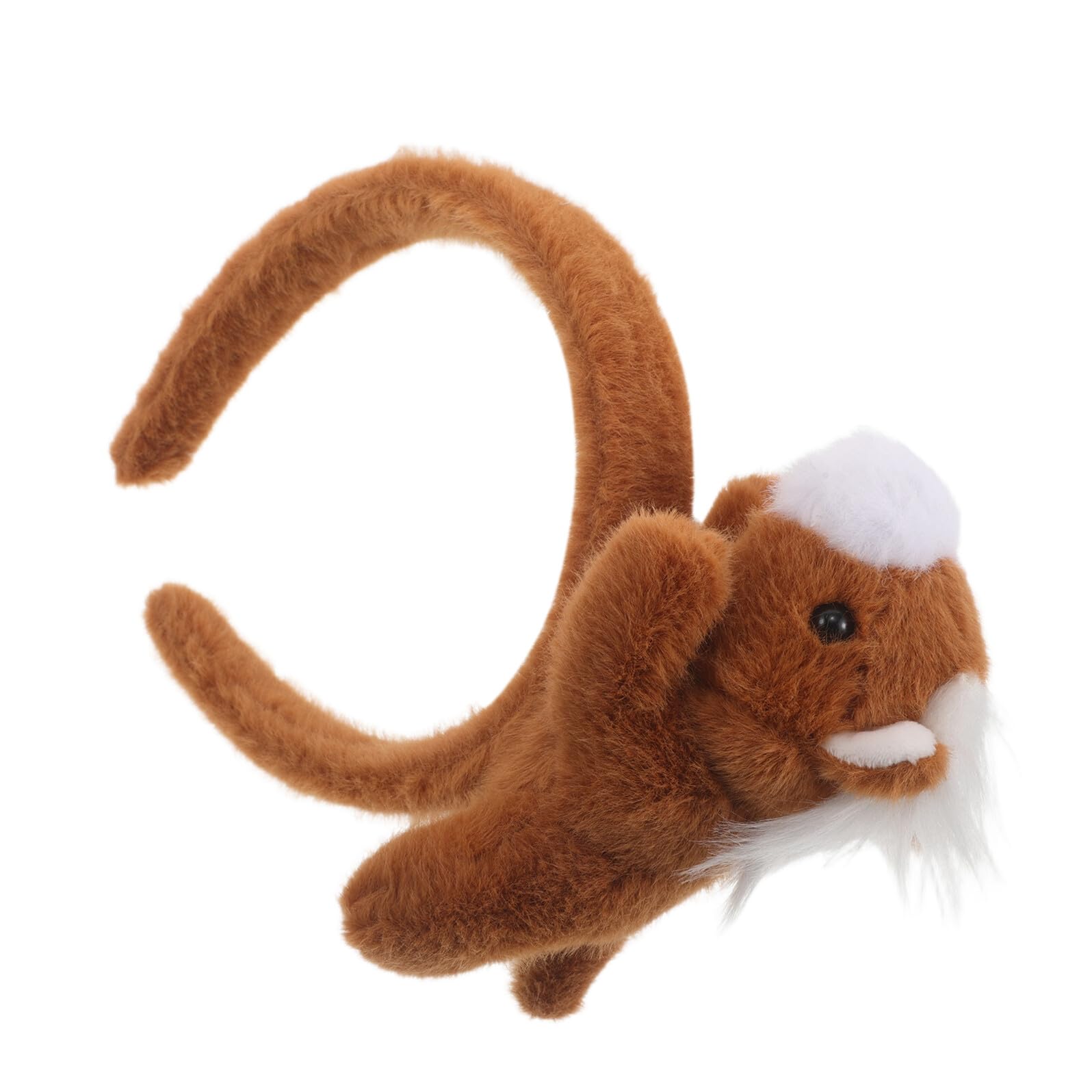 Bandeau oreilles de cheval marron sans douleur pour coiffure festive - 8