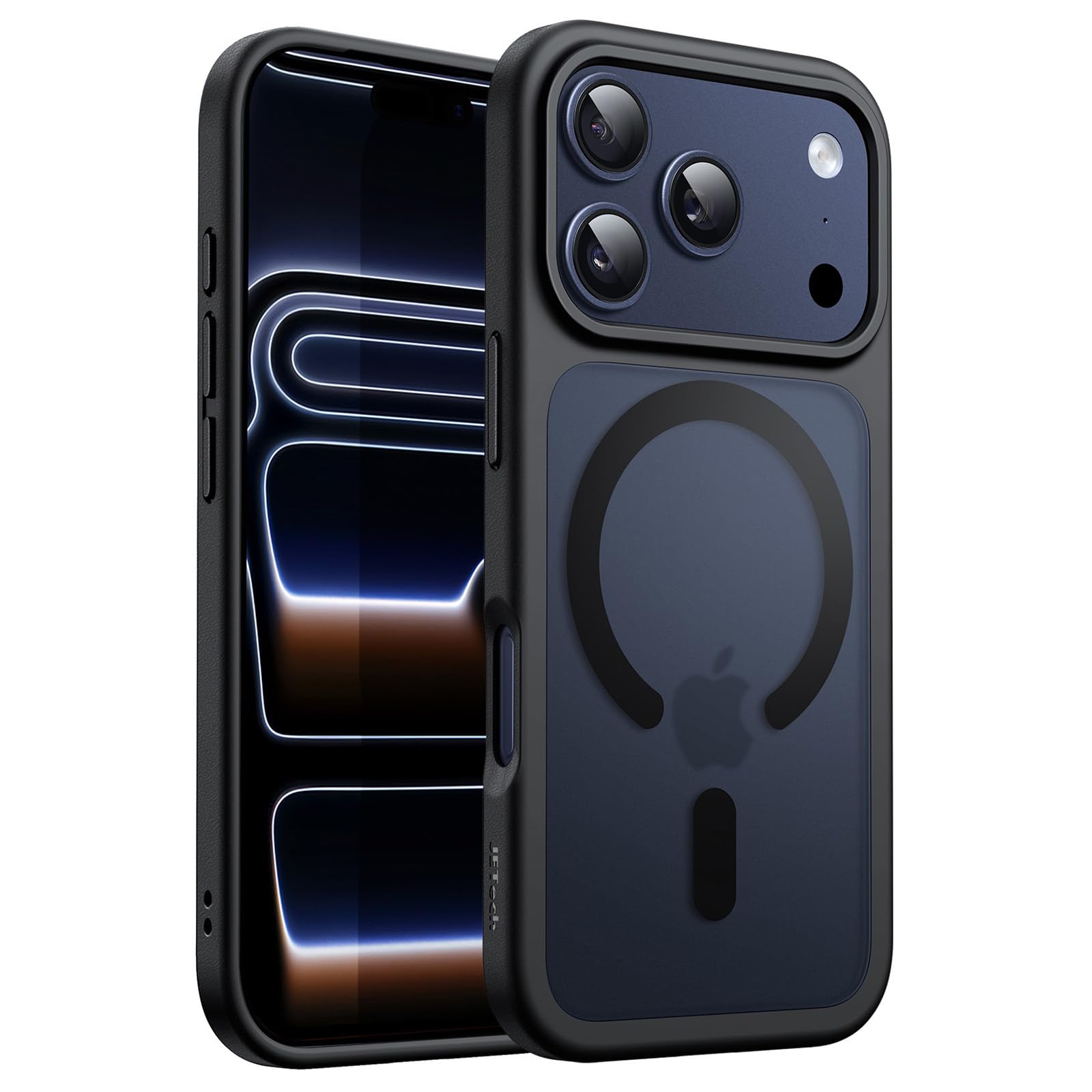 JETech Magnetic Matte Case for iPhone 17 Pro Max, Dark Blue — Amazon image 10