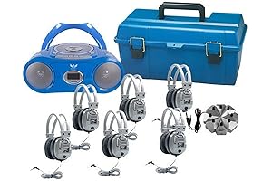 6 Person Listening Center: Immersive Classroom Listening Experience