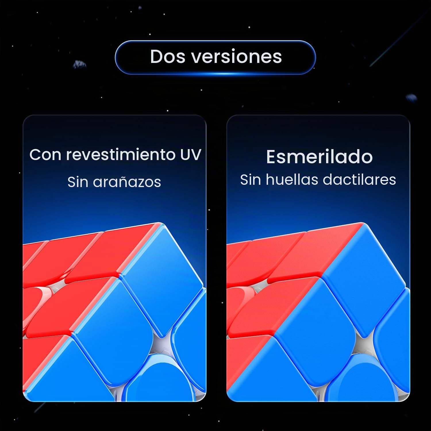 GAN 14 Maglev Frost, Cubo Magnético Ajustable Speed Cube 3x3 - Stickerless Elasticidad Ajustable Imanes Cubo Mágico Juguete Rompecabezas (2023 Flagship)