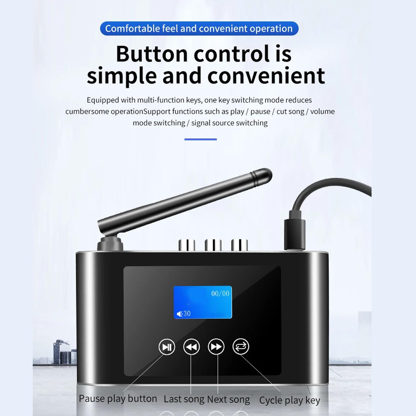 Bluetooth Adapter for Car, Bluetooth Transmitter Receiver, AUX, Optical, Coaxial Bluetooth Aux Adapter, Audio Receiver for Laptop, Radio, Headphones, Speakers, TV