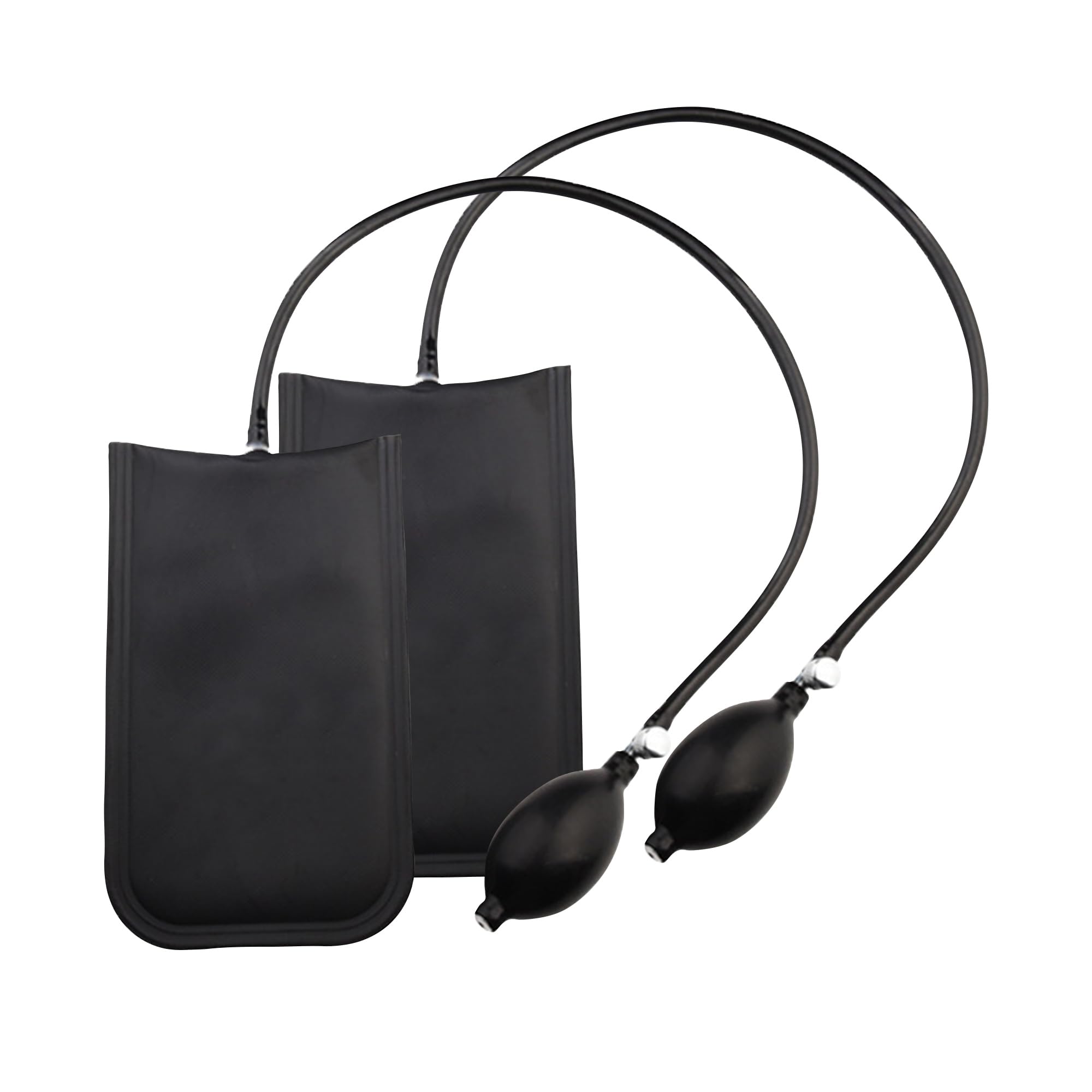 Commercial Grade Air Wedge Bag Pump Professional Leveling Kit Alignment  Tool Inflatable Shim Bag, 440 LB Rating, long hose, Small Size,