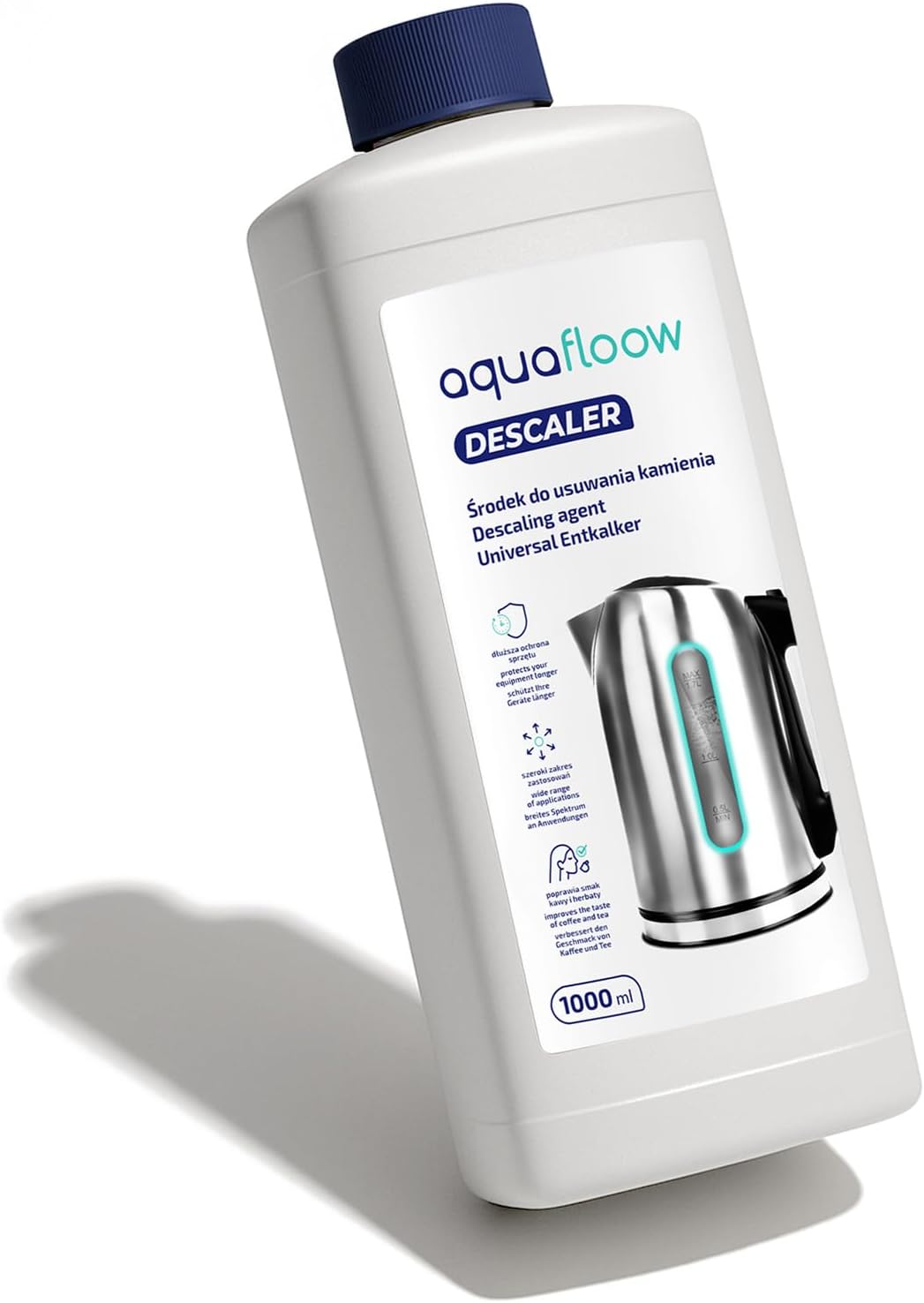 Universal Liquid Descaler for Fully Automatic Coffee Machines 1 L | Coffee Machines Descaler Liquid | Descaling & Cleaning, Universal Cleaner Coffee Machine & For Irons & Kettles