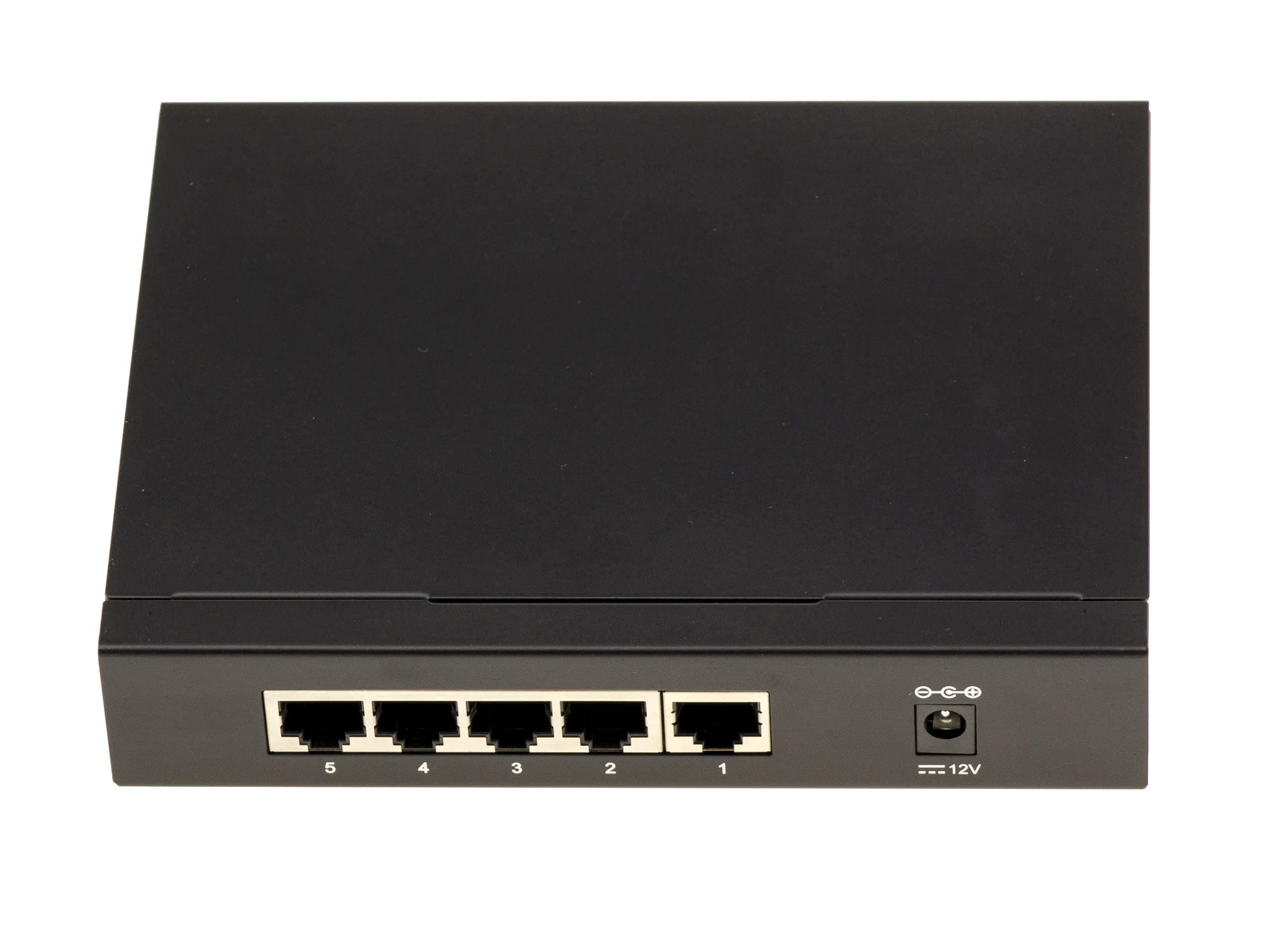 KALEA-INFORMATIQUE Switch réseau 2.5 gigabit LAN ethernet 10 100 1000 2500 Mbps 5 Ports RJ45 avec Alimentation Externe. Bande passante 25Gbps