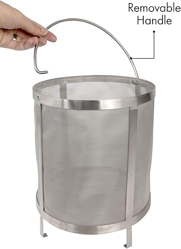 Miniatura 6 de Cesta de filtro de café de acero inoxidable para ollas de 6 galones