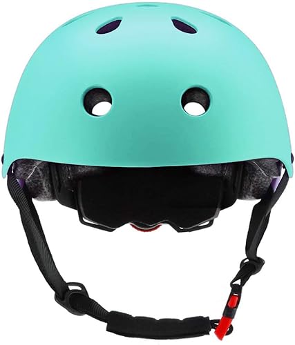 Miniatura 4 de Casco ajustable para niños de 5 a 16 años, equipo de protección con coderas, rodilleras y muñequeras para multideporte, patinaje, bicicleta,