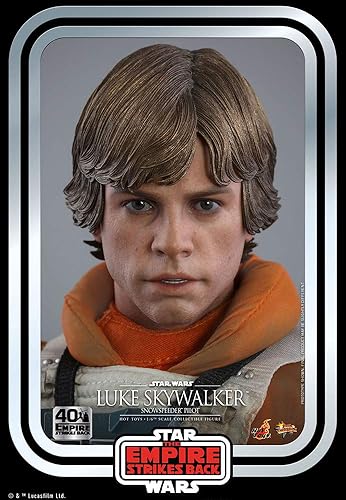 Miniatura 13 de Hot Toys Star Wars 906711 - Figura de acción de 11 pulgadas, escala 1/6 - Luke Skywalker Snowspeeder Pilot