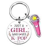 Kpop Valentine Gifts for Girls, K Pop Keychain for Fans Lovers, K Pop Merchandise for Girls Women, Music Keychain, Christmas Birthday Valentines Day Gifts for Her