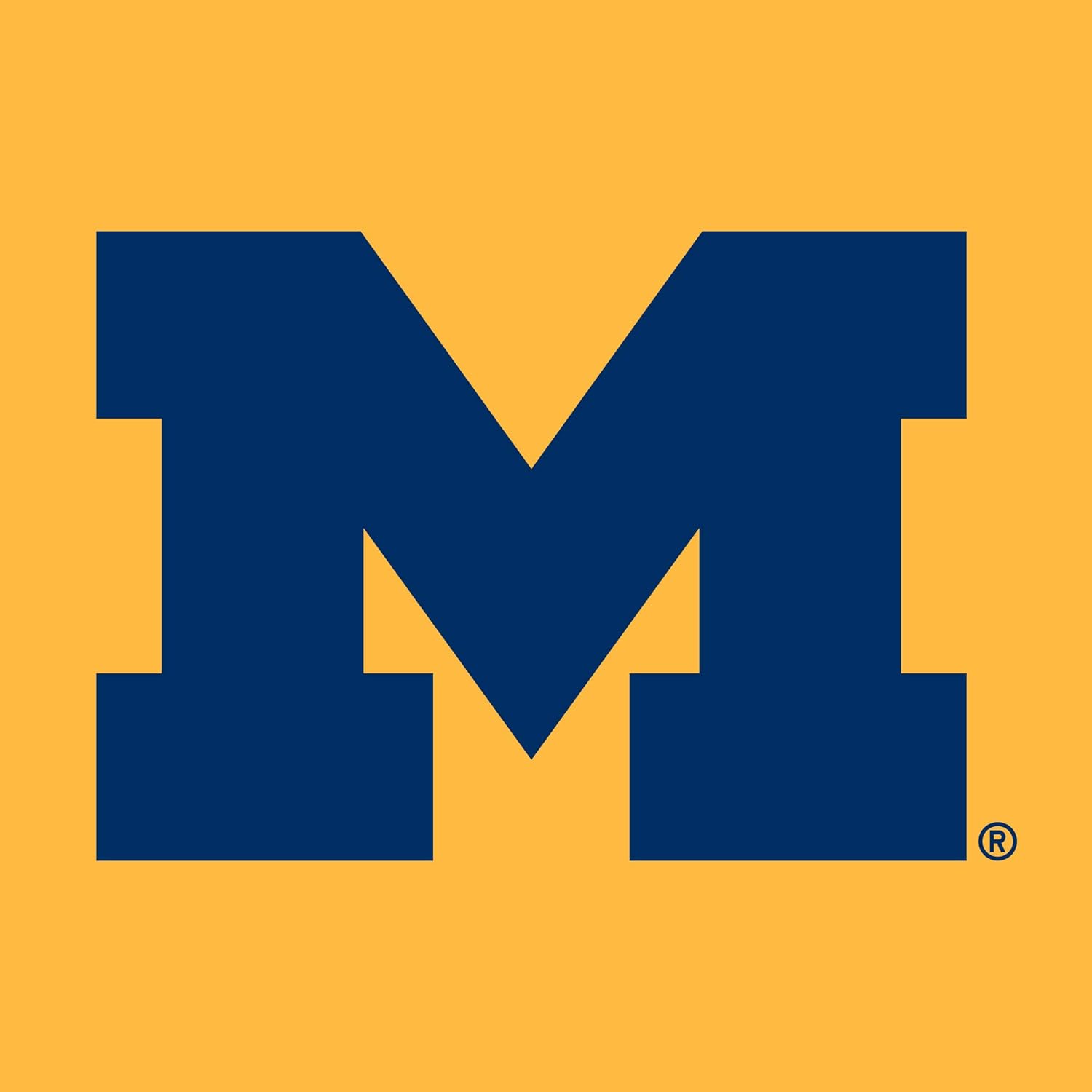 UGP Campus Apparel YH02 - Michigan Wolverines Primary Logo YOUTH HOODIE - Medium - Gold