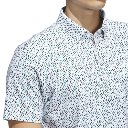 adidas Men's Ultimate365 Micro Argyle Polo Shirt4