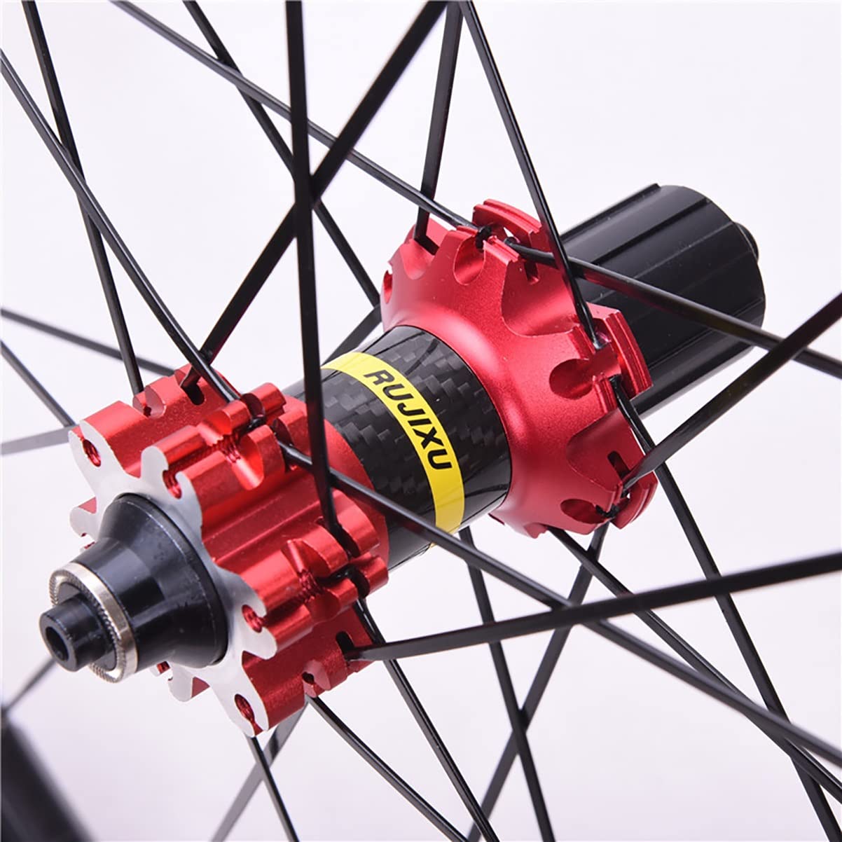 Amazon.co.jp: カーボンファイバー製自転車用ホイールセット 26/27.5 