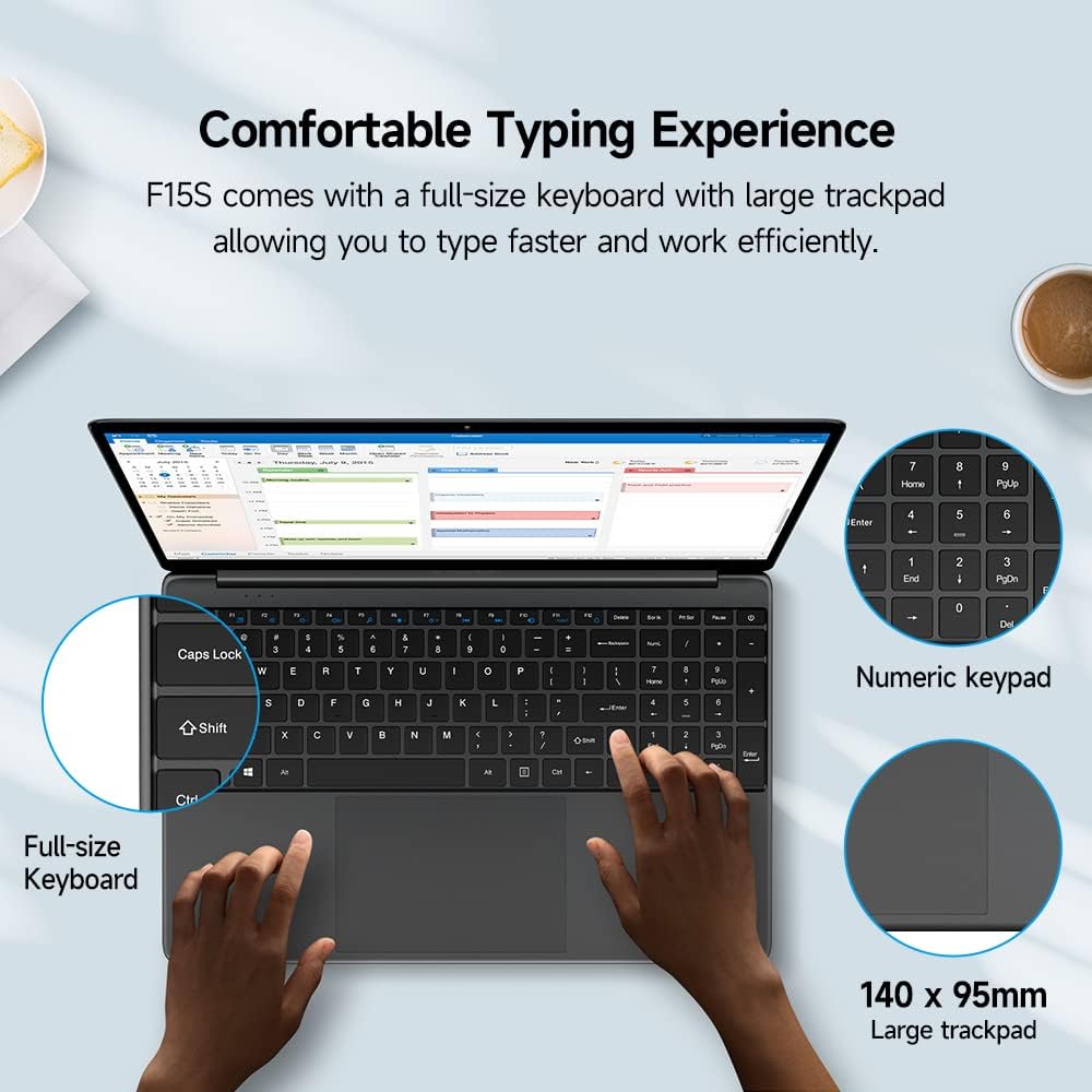 TECLAST F15S PC Portatile 15.6 Pollici Laptop 6GB RAM 128GB ROM Notebook (1TB Espandibile), Fino a 2.80GHz Intel Celeron N4020 Window 10, 1920×1080 FHD, Bluetooth+5G WiFi+USB 3.0+38000mWh TECLAST F15S PC Portatile 15.6 Pollici Laptop 6GB RAM 128GB ROM Notebook (1TB Espandibile), Fino a 2.80GHz Intel Celeron N4020 Window 10, 1920×1080 FHD, Bluetooth+5G WiFi+USB 3.0+38000mWh