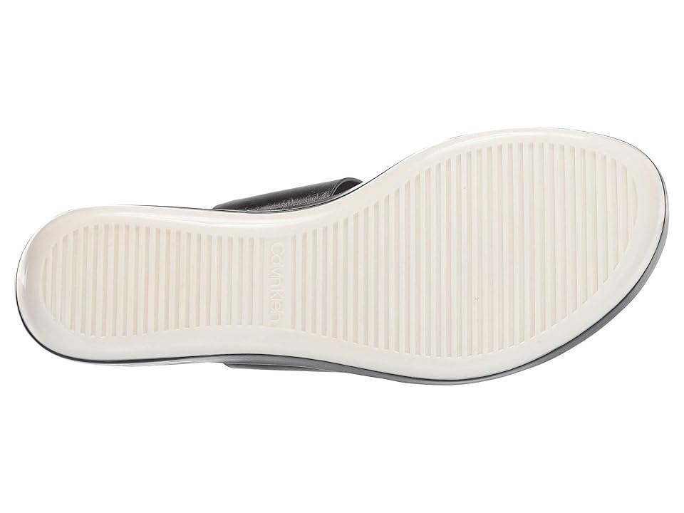 

Calvin Klein Kimmy (Black Varnished Crackled) Women's Shoes