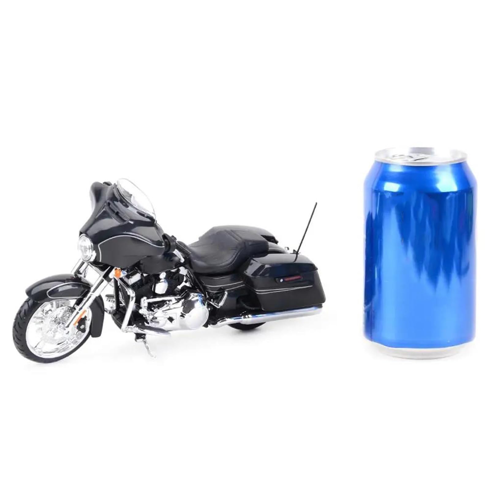 Modelo a Escala de Moto Juguetes De Modelos Motocicletas Fundición A Presión 1:12 para Harley para Davidson Street Glide 2015 Adornos para Computadora Escritorio