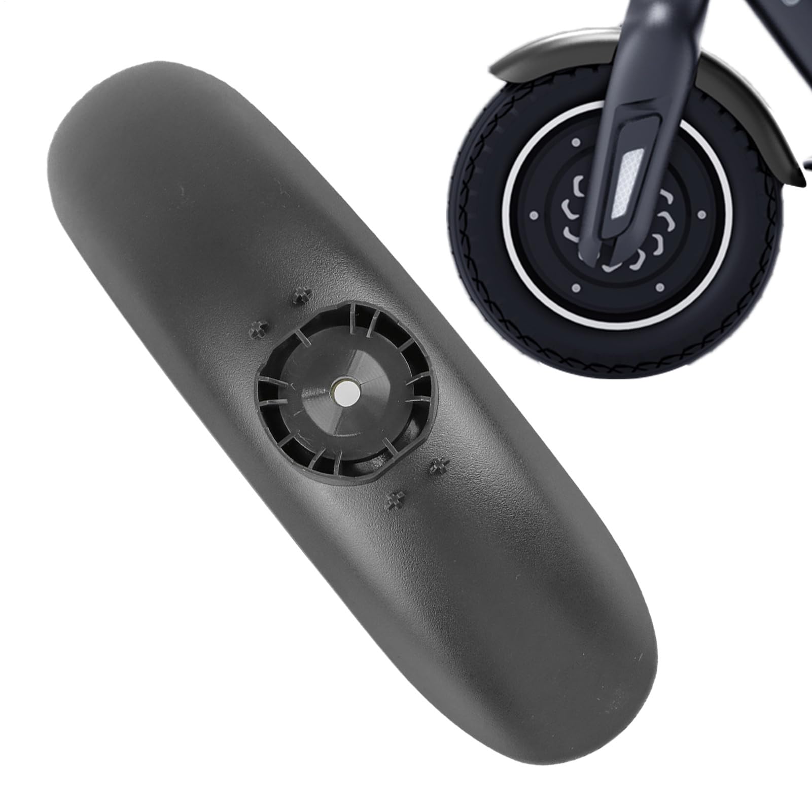 Electric Scooter Mudguard,Front Rain Splashing Protection for Riding | Outdoor Front Mudguard Replacement Part for Electric Scooter